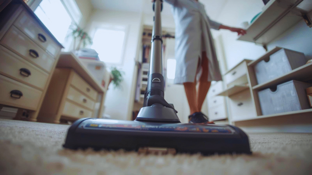 Aspirador de pó vertical potente é bom