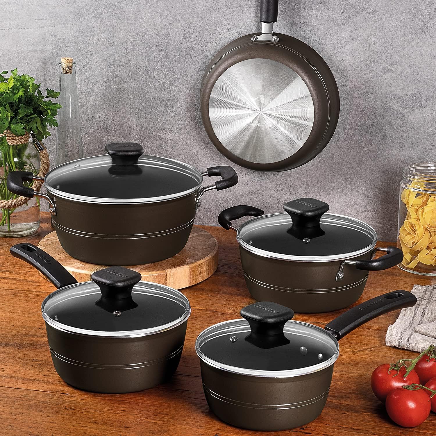 Jogo de panela antiaderente