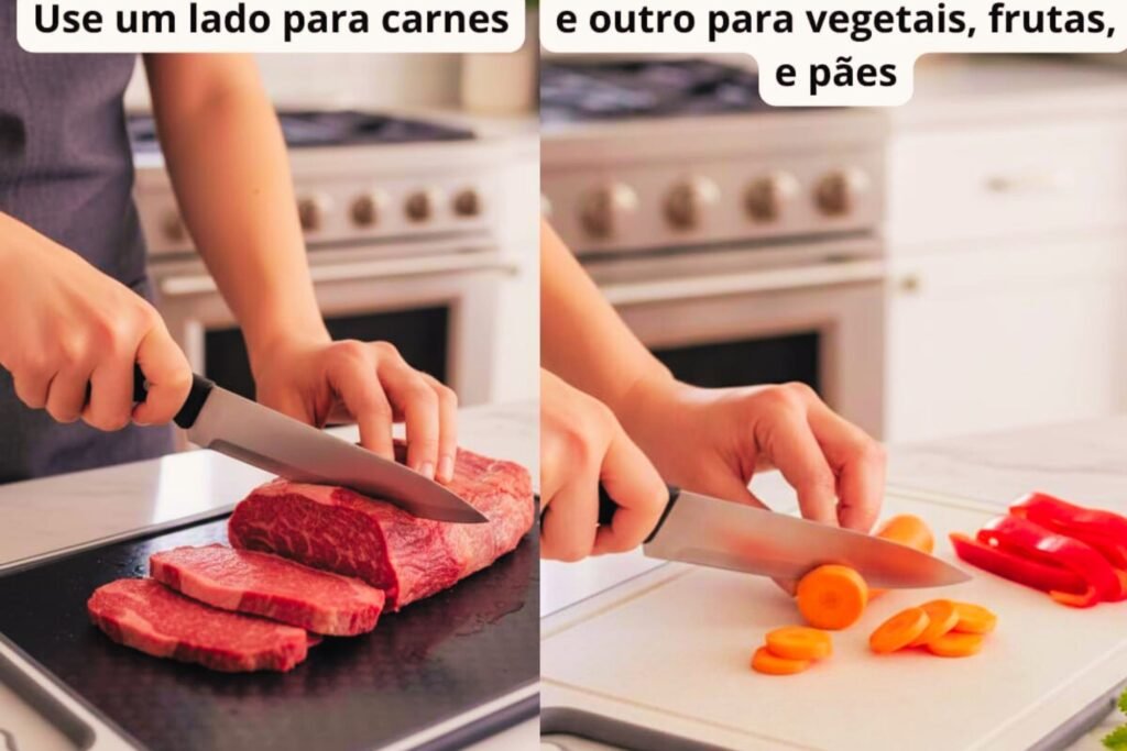 Tábua de Corte Dupla Face Delini Review Completo 1 Tabua de Corte Dupla Face